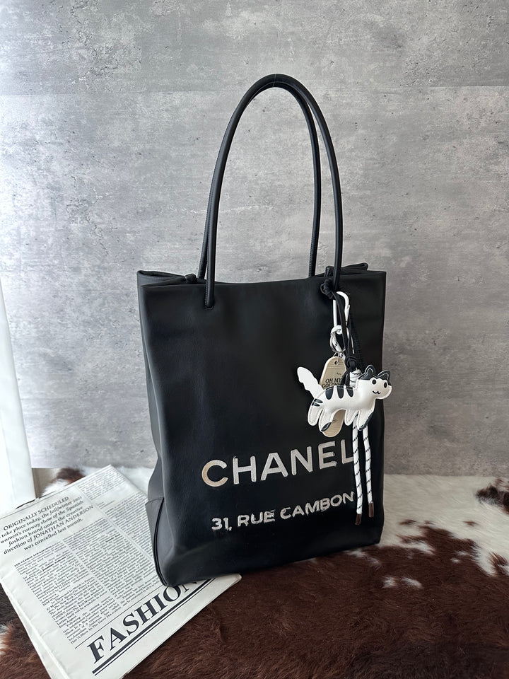 CHANEL Cambon Tote Bag 🖤✨｜Supple Calfskin × Statement Logo × Spacious Interior