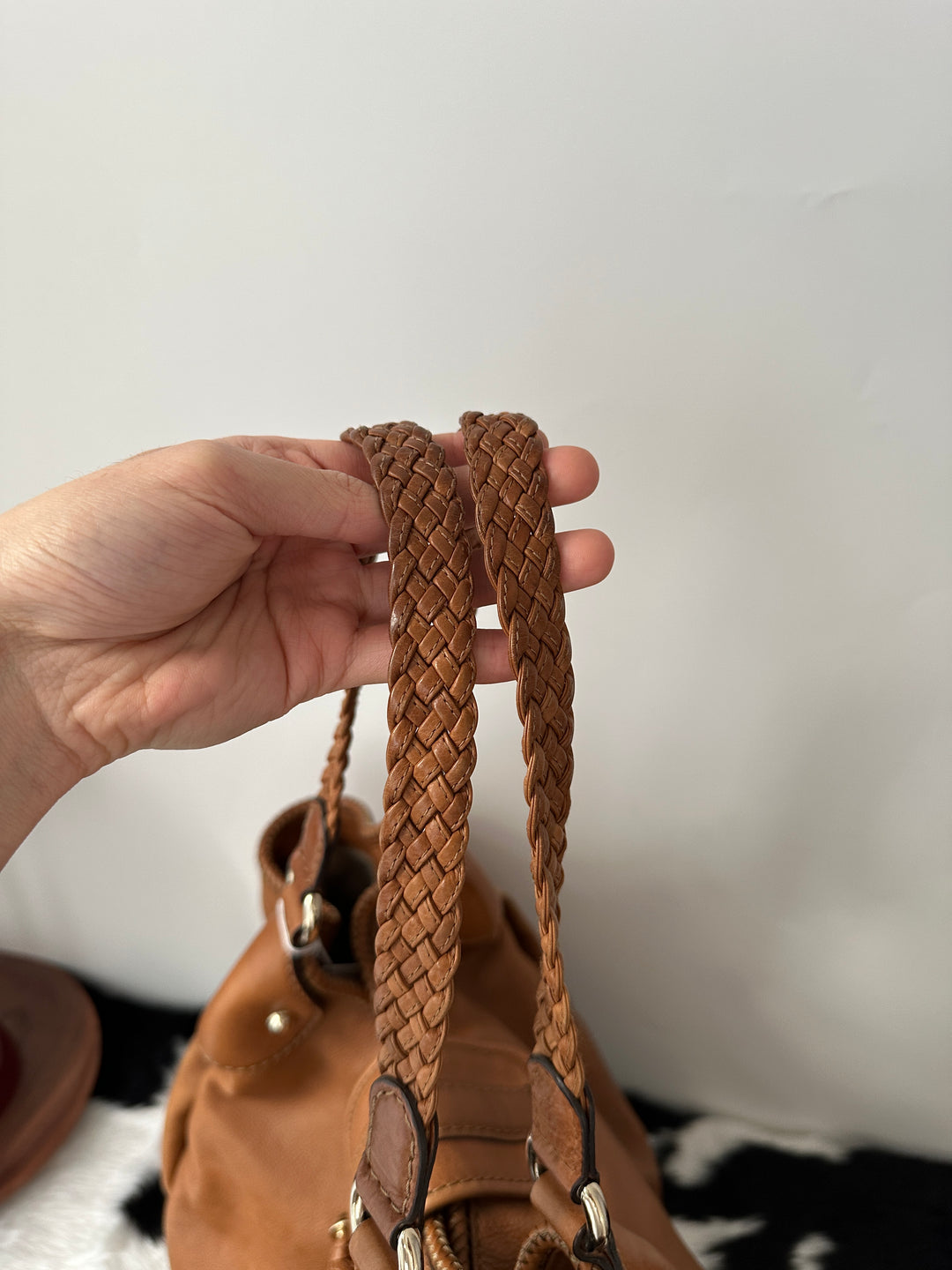 GUCCI Caramel Leather Tassel Hobo｜Supple Full-Leather Craft × Braided Handles × Spacious Everyday Design 🤎✨
