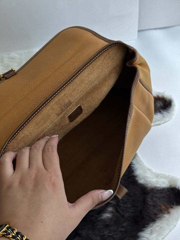 Loewe Caramel Soft Brief Satchel 🍯 | Effortless Craftsmanship Meets Everyday Ease