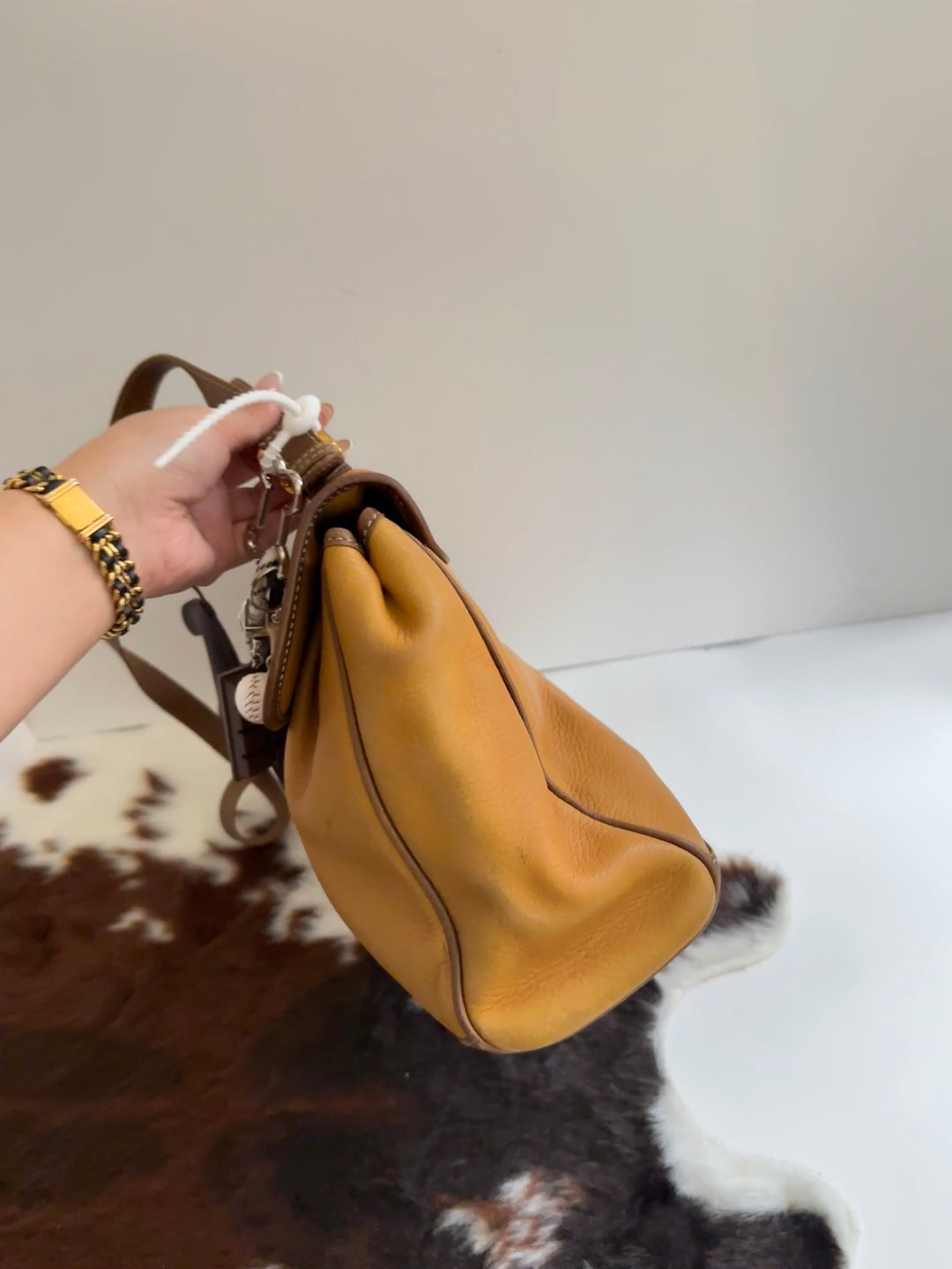 Loewe Caramel Soft Brief Satchel 🍯 | Effortless Craftsmanship Meets Everyday Ease