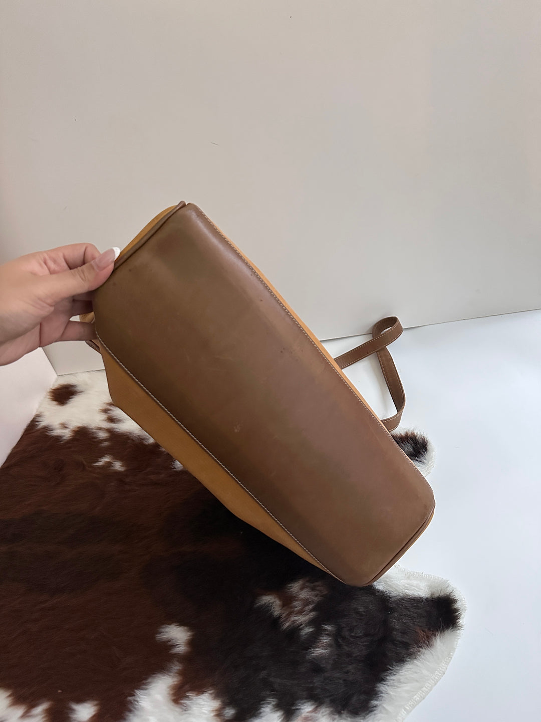 Loewe Caramel Soft Brief Satchel 🍯 | Effortless Craftsmanship Meets Everyday Ease