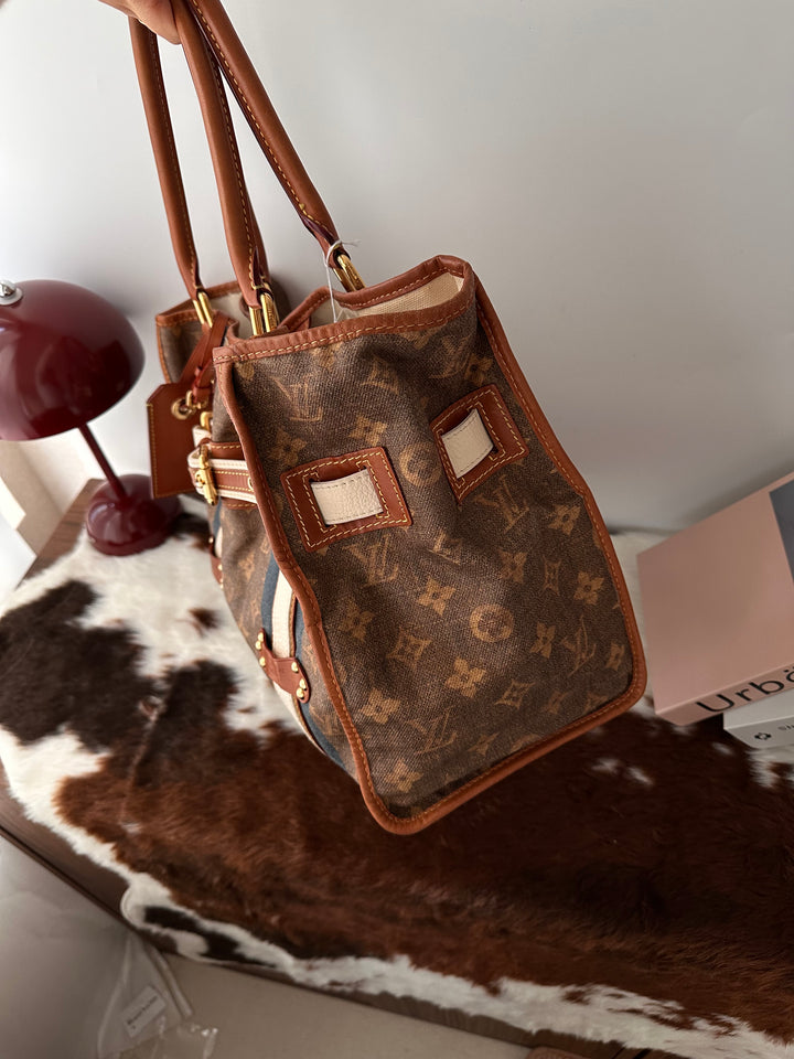 Louis Vuitton Limited Edition Monogram “Birkin” Style Tote Bag