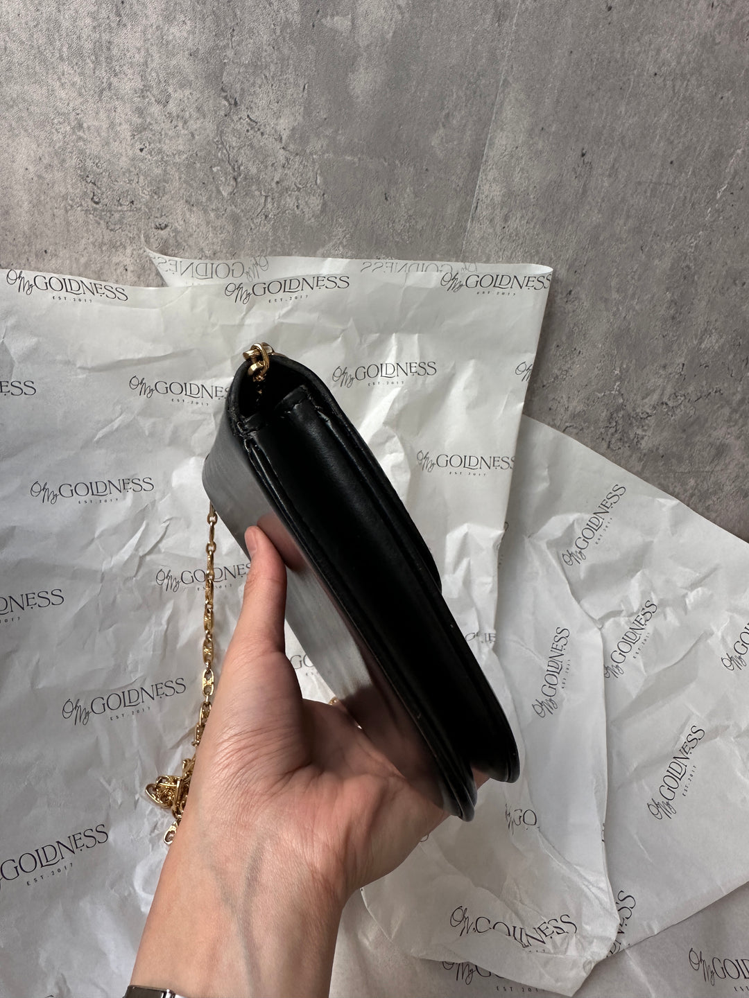 CELINE Planet Series Triomphe Chain Bag – Detachable Orb Chain × 2-in-1 Accessory 🖤