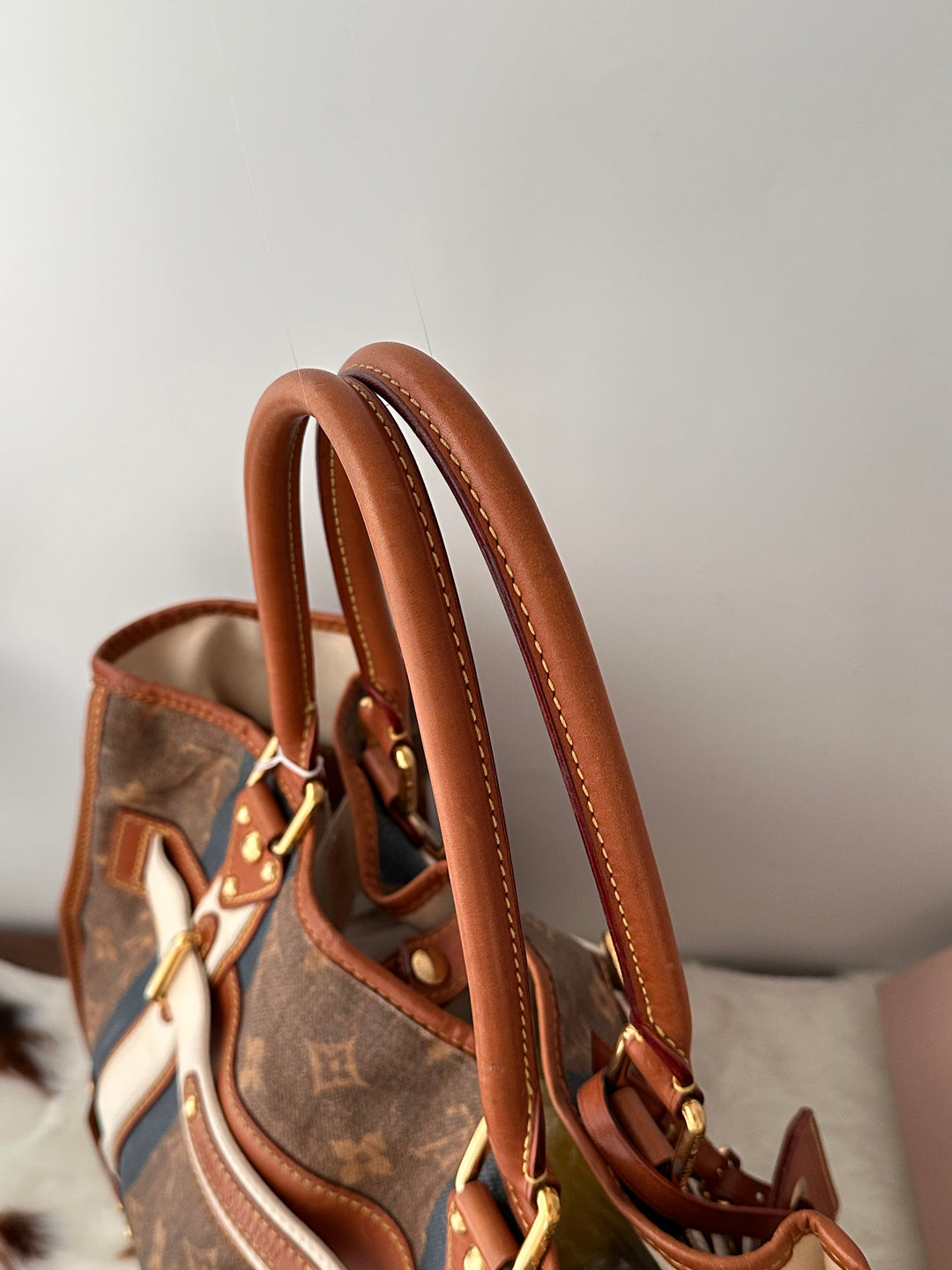 Louis Vuitton Limited Edition Monogram “Birkin” Style Tote Bag