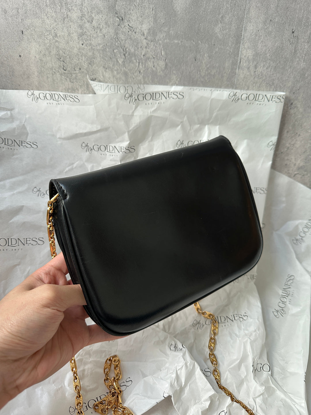 CELINE Planet Series Triomphe Chain Bag – Detachable Orb Chain × 2-in-1 Accessory 🖤