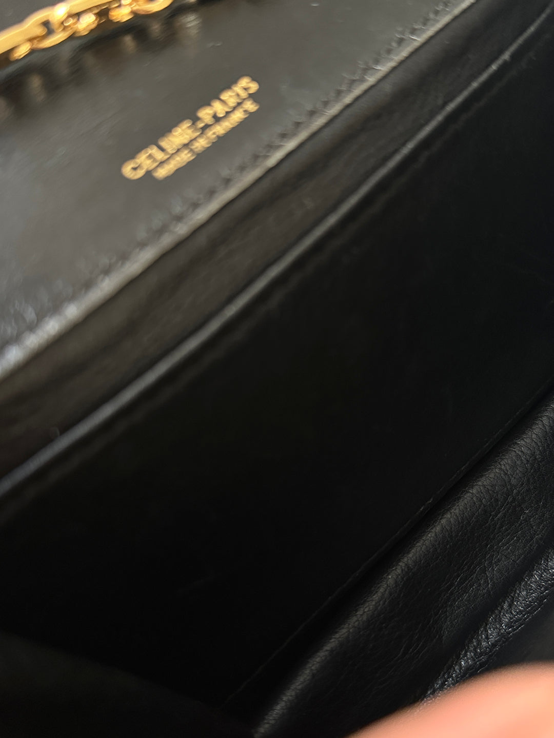 CELINE Planet Series Triomphe Chain Bag – Detachable Orb Chain × 2-in-1 Accessory 🖤