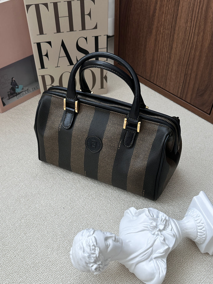 Fendi Small Boston Bag 🤎✨ Durable PVC Classic