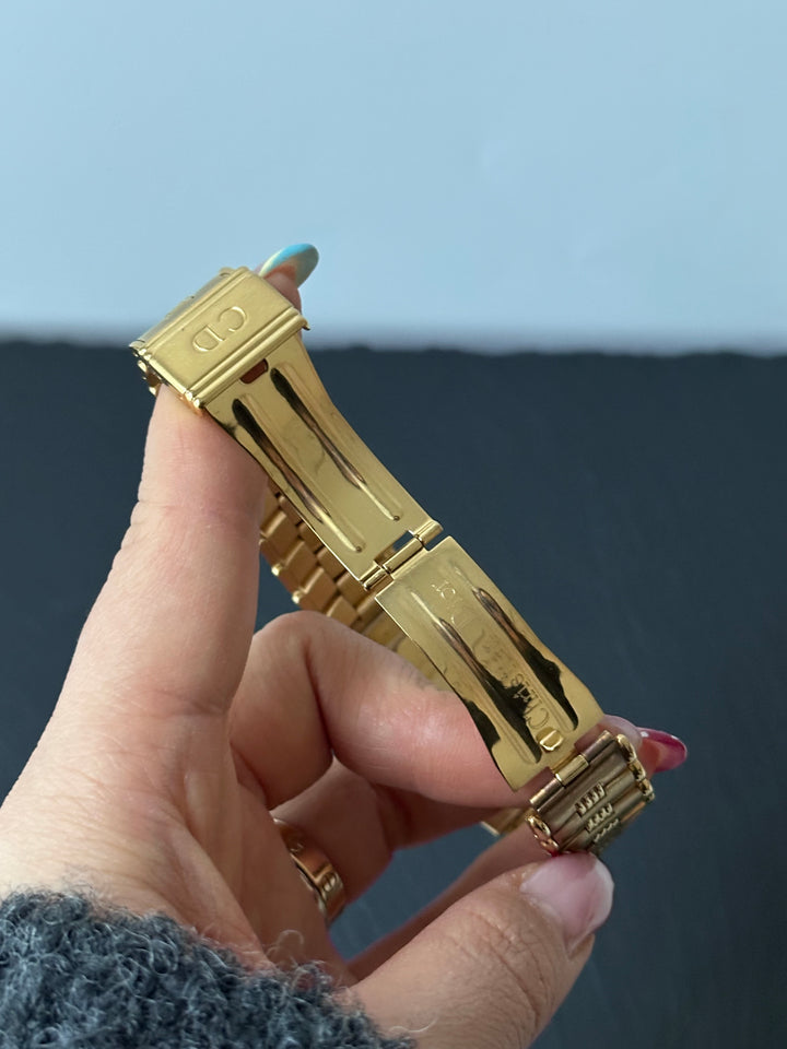 Dior Vintage Daytona Gold Watch with Moonphase – 1990s