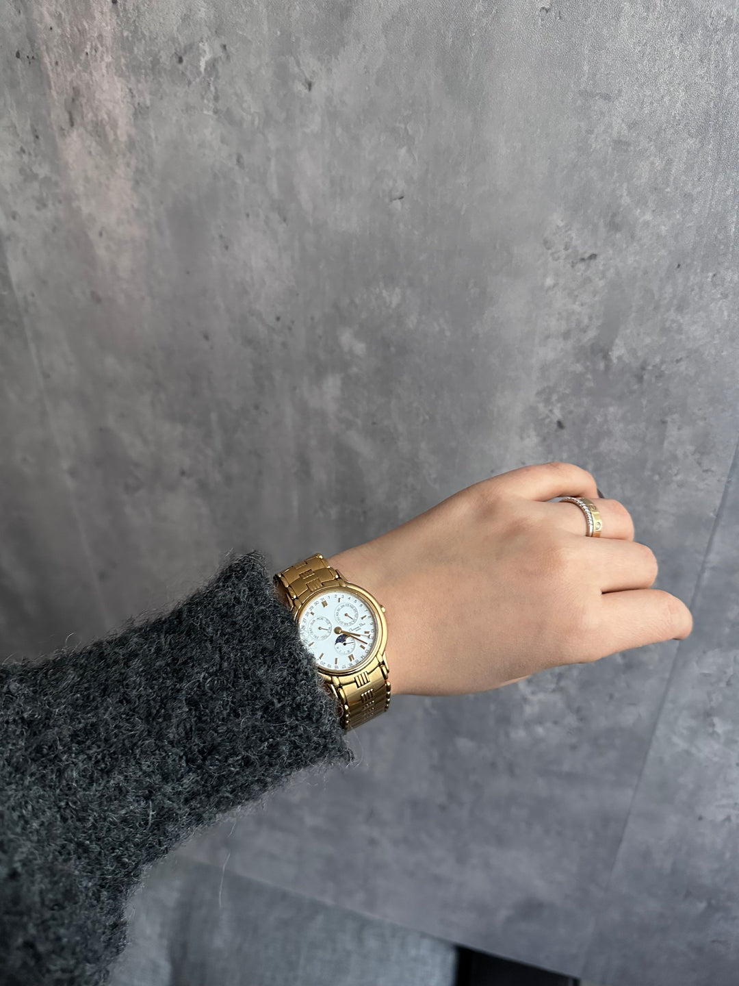 Dior Vintage Daytona Gold Watch with Moonphase – 1990s