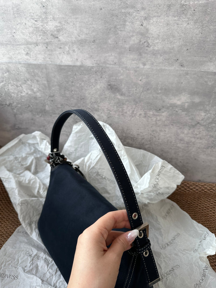 FENDI Denim Blue Contrast Stitch Maama 💙