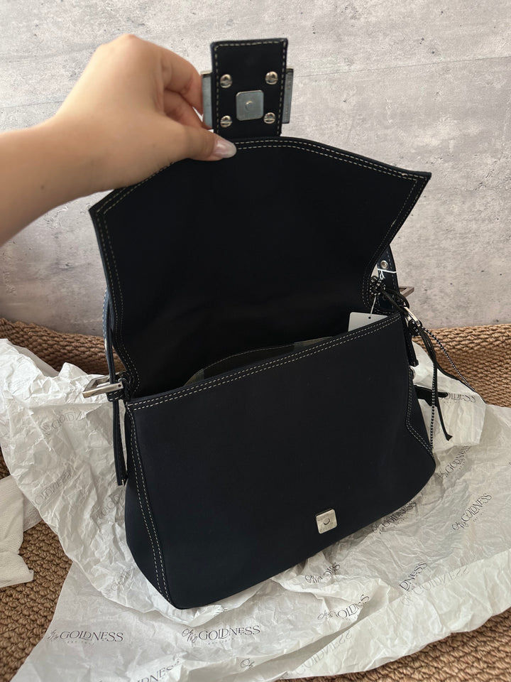 FENDI Denim Blue Contrast Stitch Maama 💙