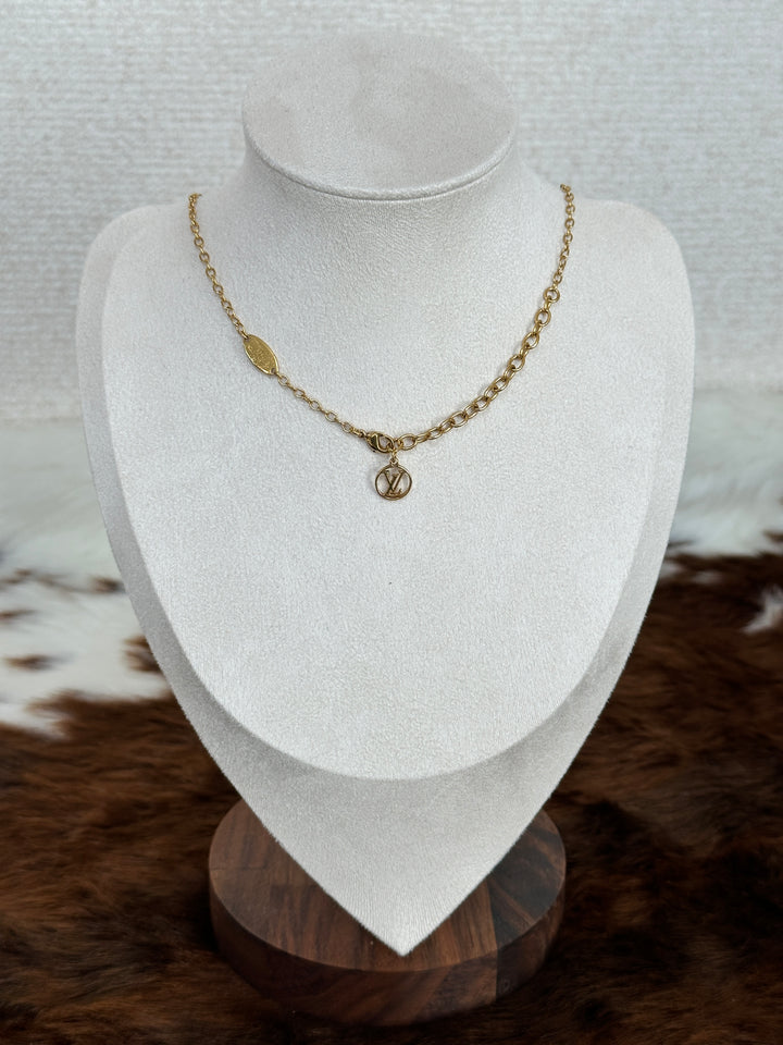 Louis Vuitton “Golden Heart Lock Necklace” 🔐💛 | Chic, Iconic & Luxuriously Bold