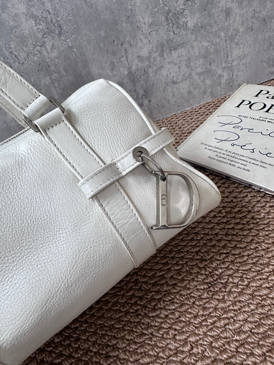 DIOR hobo ✨ 3D letter charm, so vintage