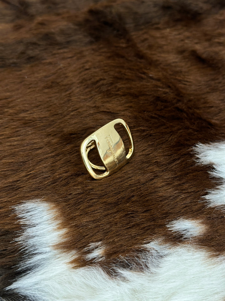 Ferragamo “Classic Gancini Scarf Ring” ✨🤩 | Timeless Elegance & Iconic Italian Luxury
