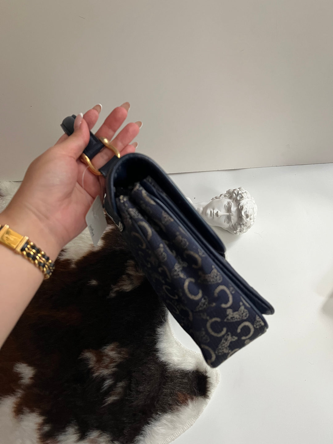 Celine Arc de Triomphe Carriage Messenger 💙 | Parisian Heritage, Everyday Poise