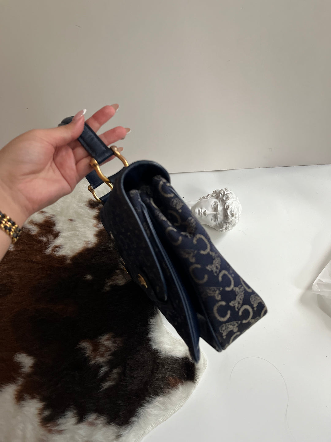 Celine Arc de Triomphe Carriage Messenger 💙 | Parisian Heritage, Everyday Poise