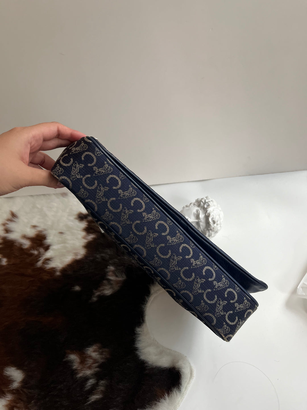 Celine Arc de Triomphe Carriage Messenger 💙 | Parisian Heritage, Everyday Poise