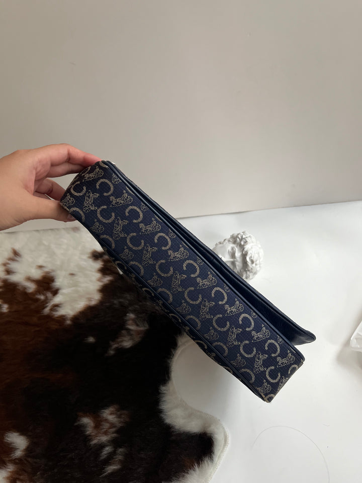 Celine Arc de Triomphe Carriage Messenger 💙 | Parisian Heritage, Everyday Poise