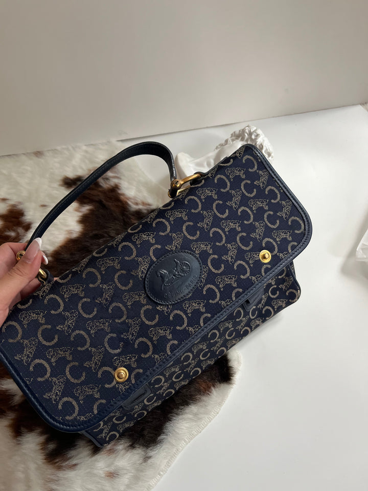 Celine Arc de Triomphe Carriage Messenger 💙 | Parisian Heritage, Everyday Poise