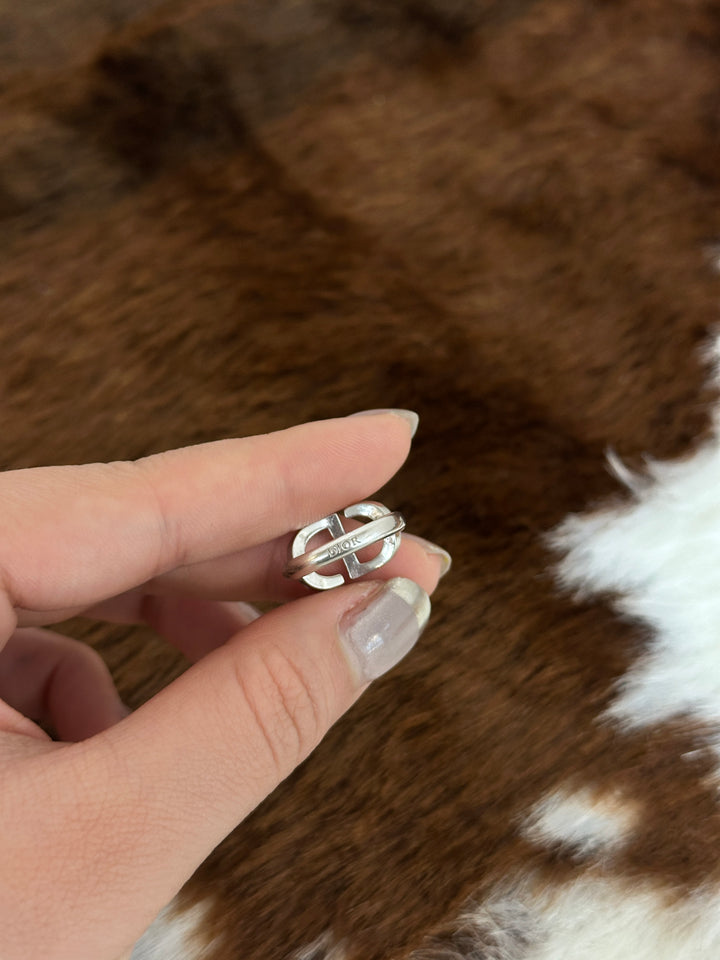 Dior “Crystal CD Logo Ring” 🤩✨ | Sparkly, Chic & Perfectly Feminine
