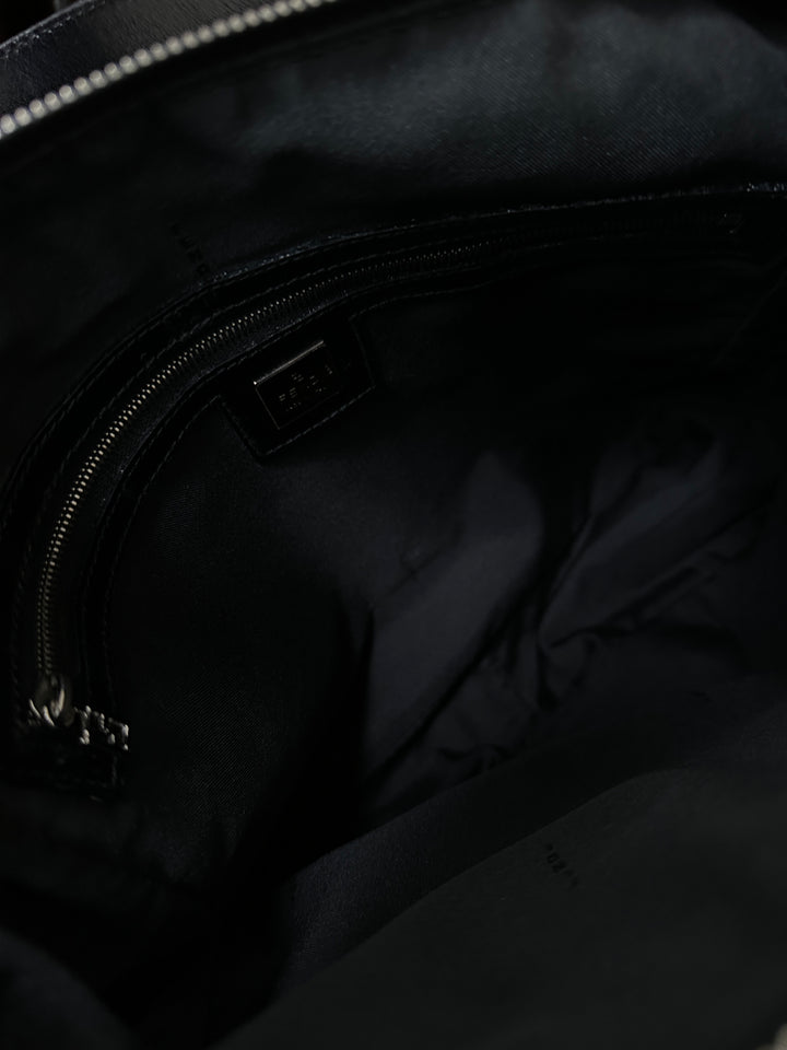 FENDI So Black Nylon Hobo 🖤✨ Near Pristine