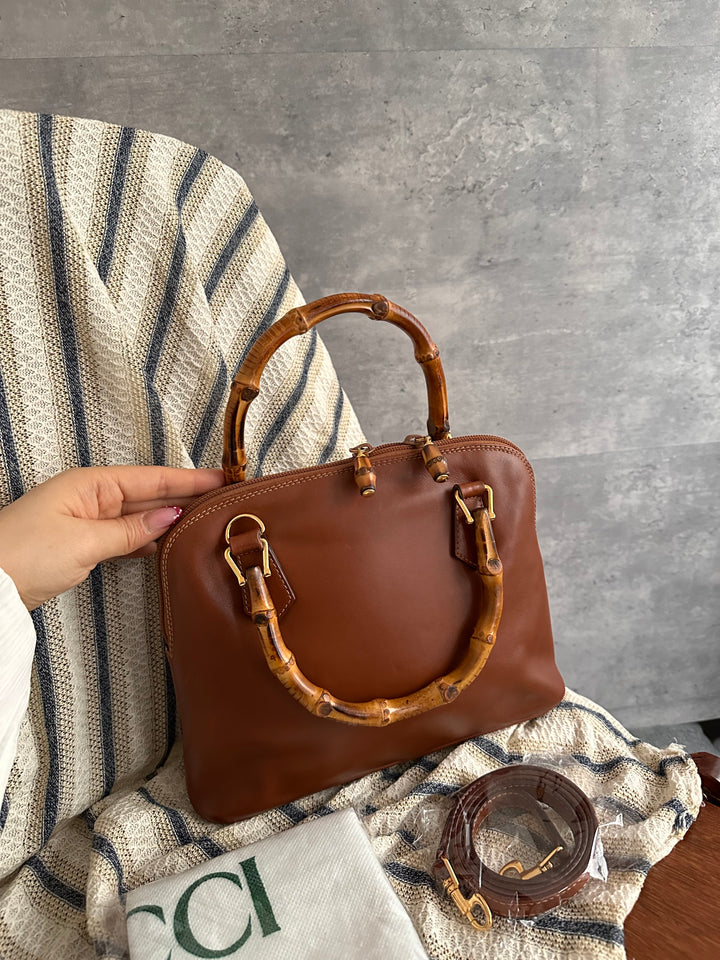 Gucci Caramel Bamboo Alma 🤎🎋