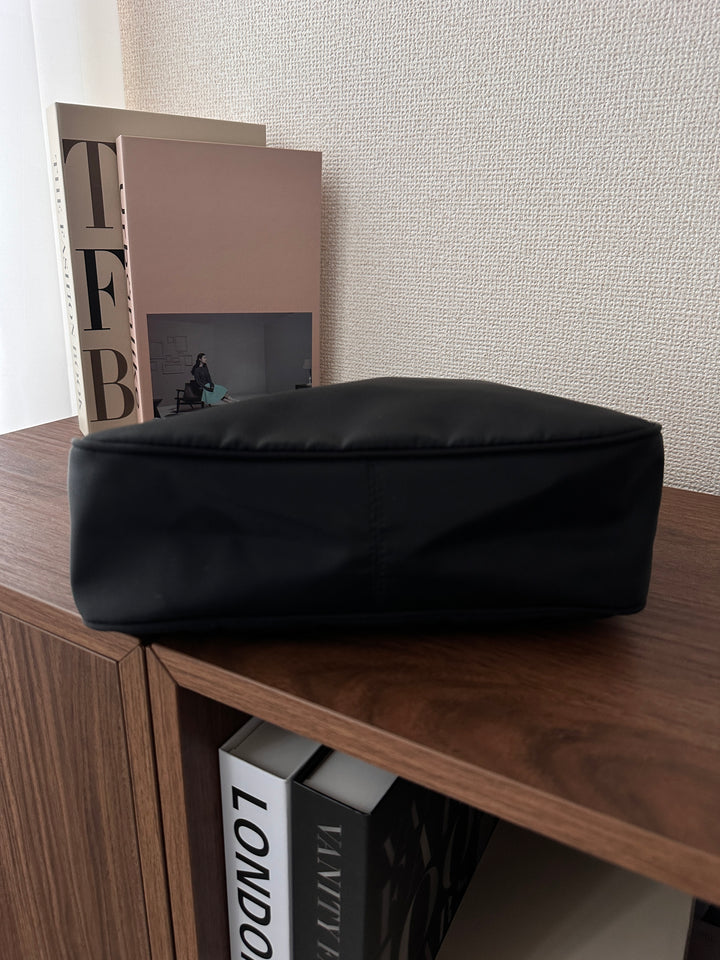 FENDI So Black Nylon Hobo 🖤✨ Near Pristine