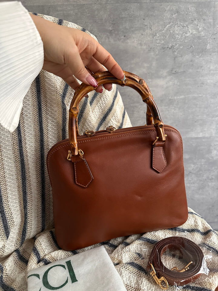 Gucci Caramel Bamboo Alma 🤎🎋