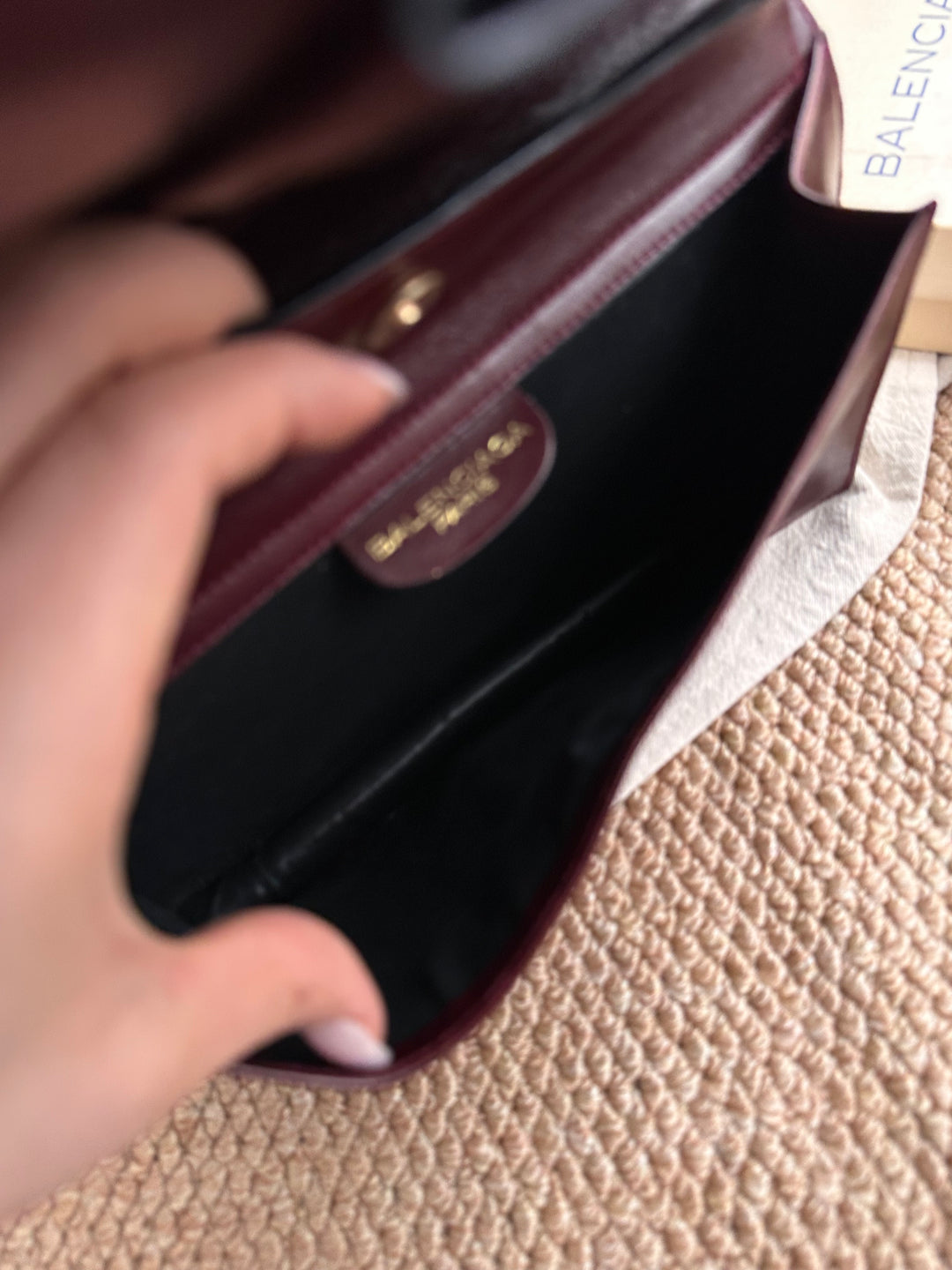 Balenciaga Vintage Second Bag in Cowhide Leather