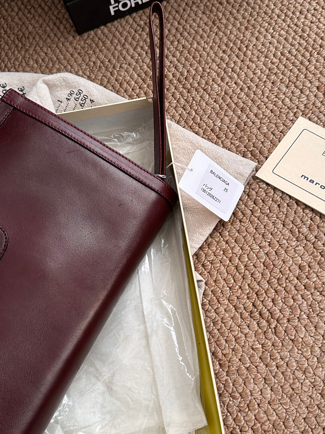 Balenciaga Vintage Second Bag in Cowhide Leather