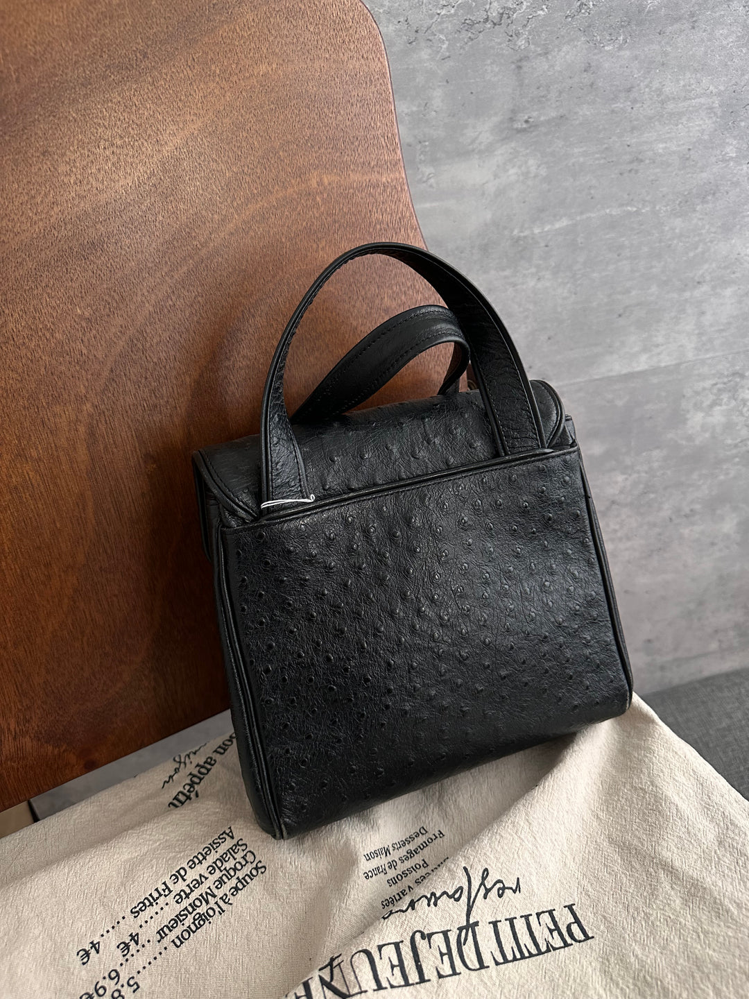 Versace Sunburst Leather Top Handle Bag