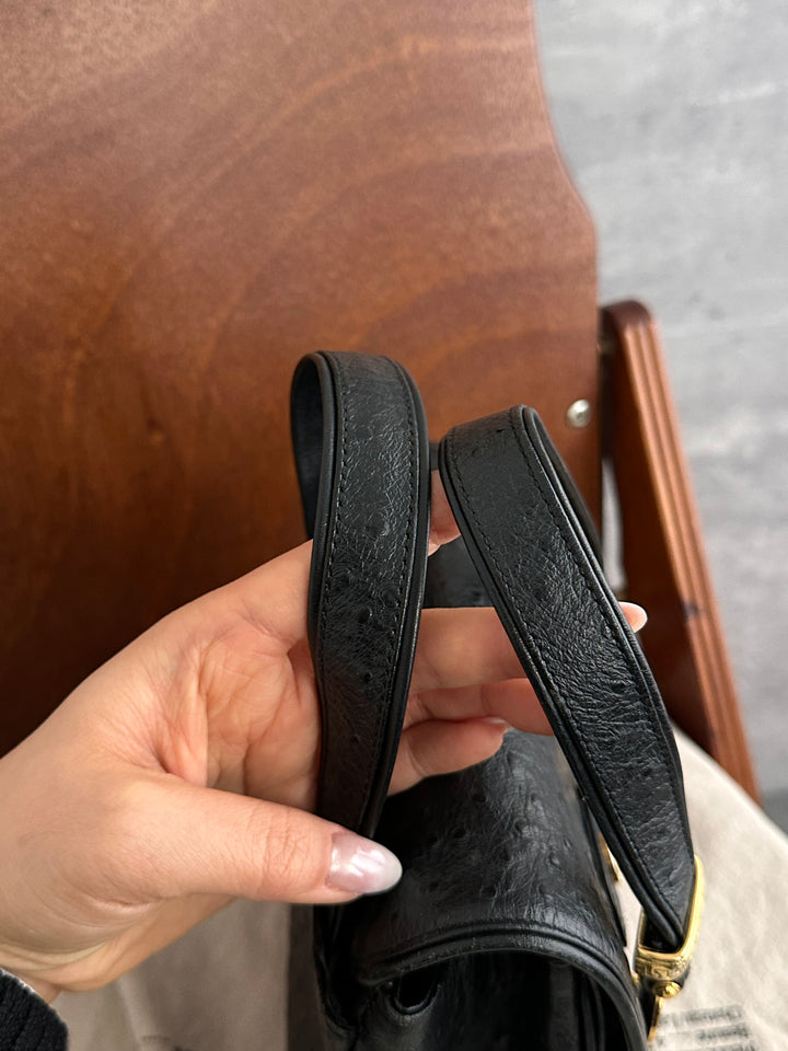 Versace Sunburst Leather Top Handle Bag