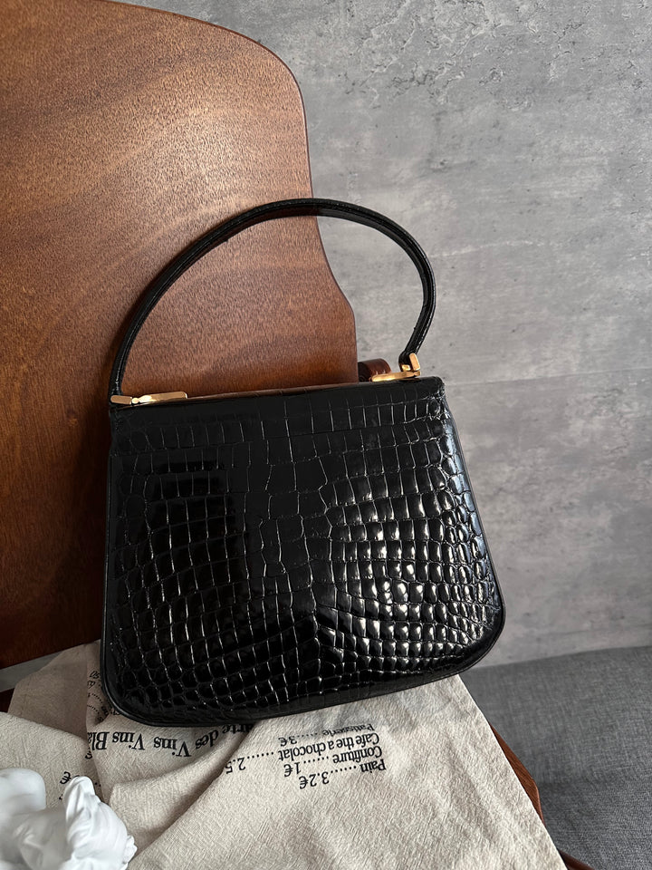 Gucci Vintage Handbag in Cowhide Leather