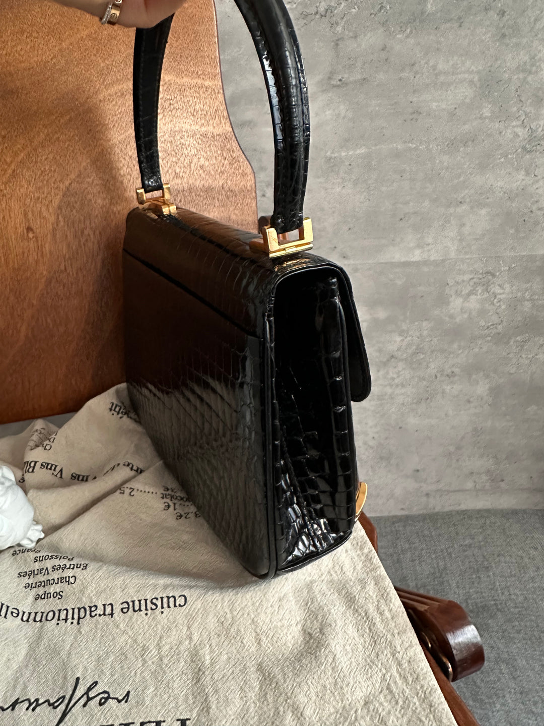 Gucci Vintage Handbag in Cowhide Leather