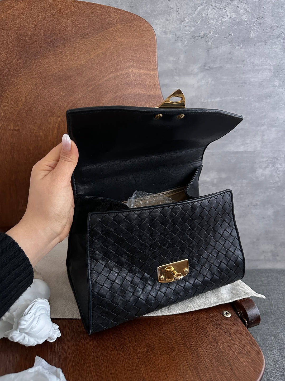 Bottega Veneta Small Kelly 🖤✨