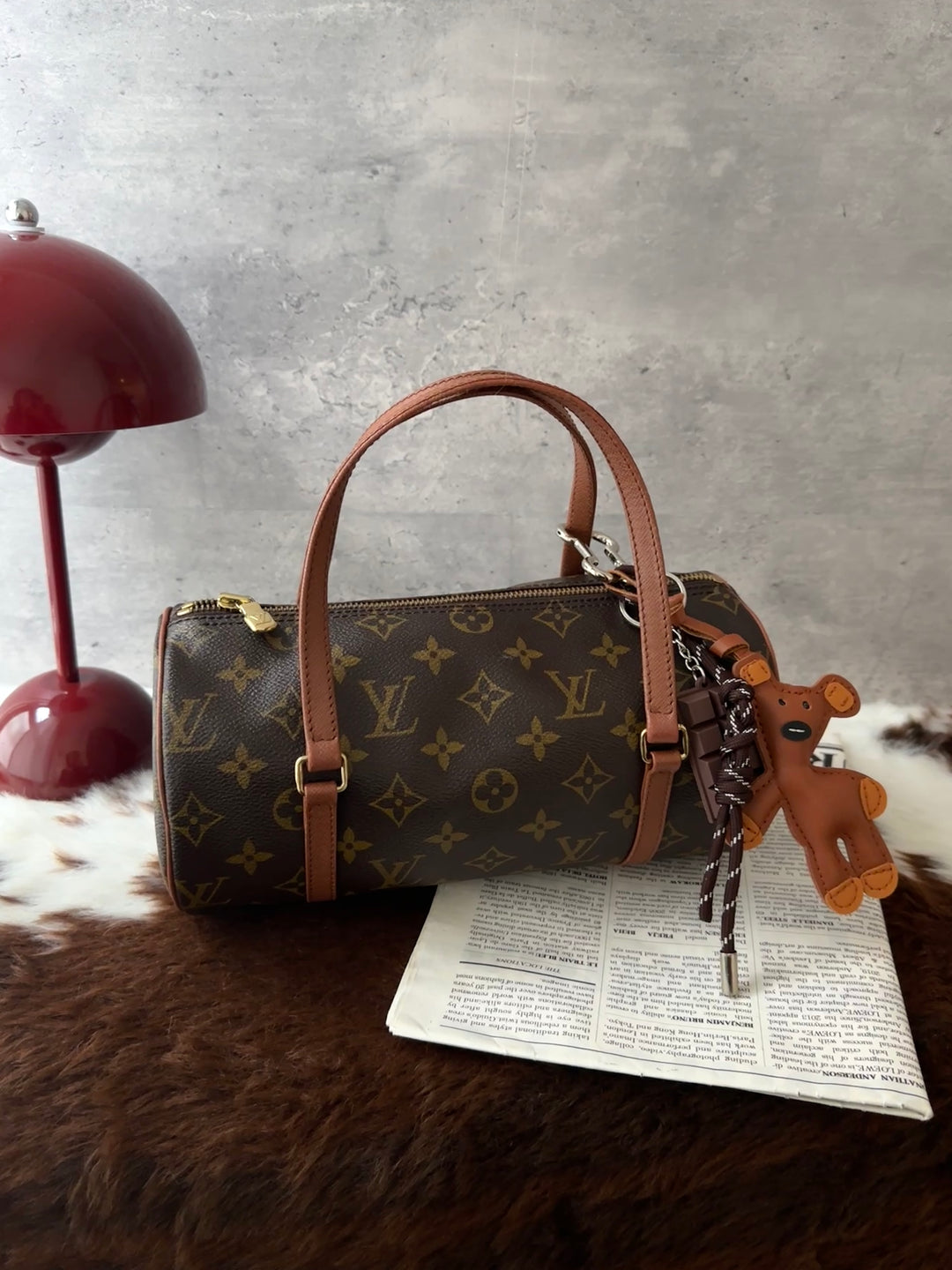 LOUIS VUITTON Monogram Papillon Small 🤎✨｜Iconic Monogram Canvas × Compact Barrel Silhouette × Convertible Crossbody Style