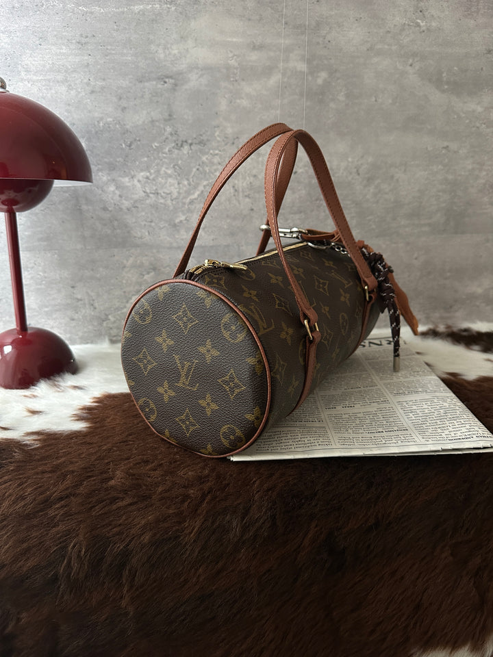 LOUIS VUITTON Monogram Papillon Small 🤎✨｜Iconic Monogram Canvas × Compact Barrel Silhouette × Convertible Crossbody Style