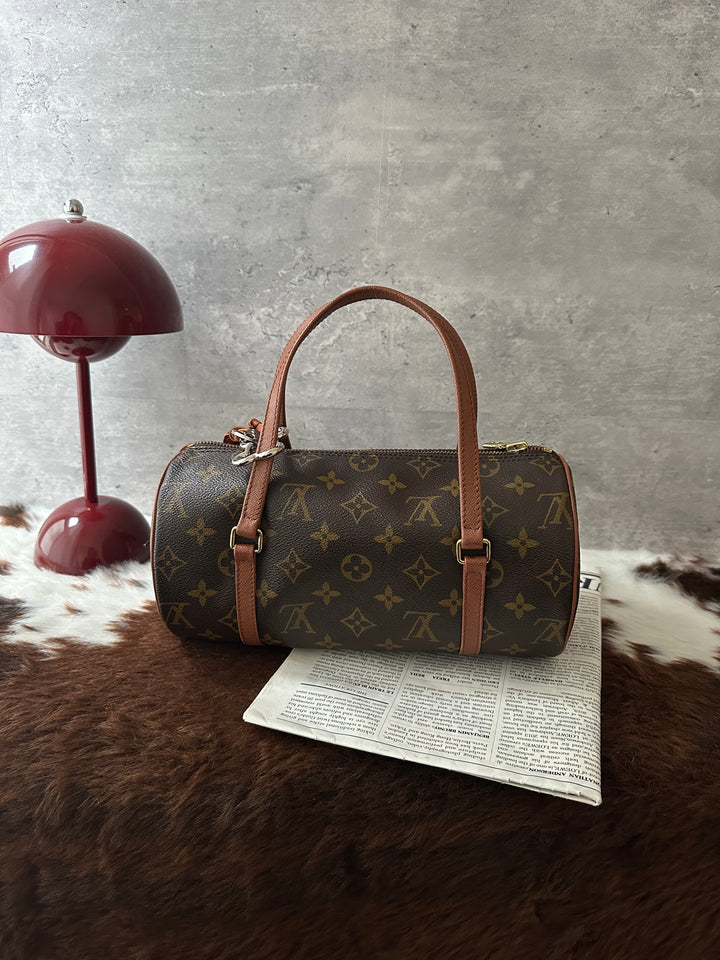 LOUIS VUITTON Monogram Papillon Small 🤎✨｜Iconic Monogram Canvas × Compact Barrel Silhouette × Convertible Crossbody Style