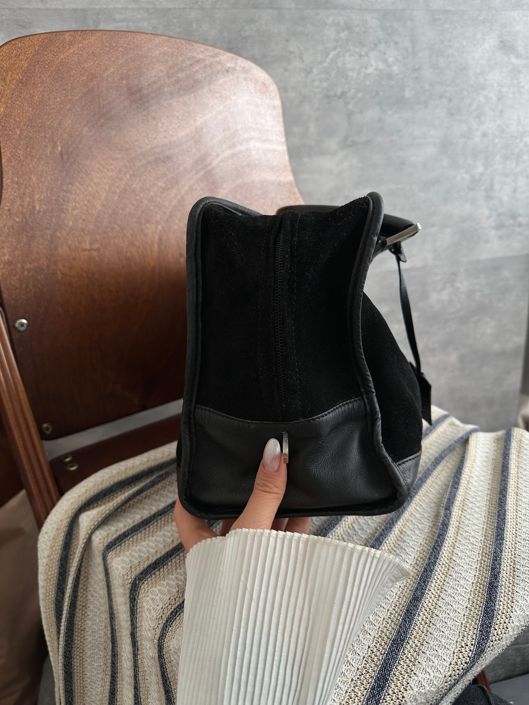 Loewe Amazona 36 Suede Black – Double Face 🖤✨