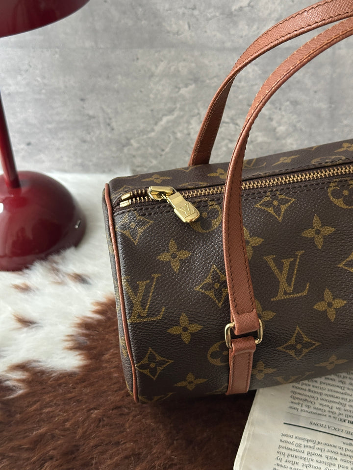 LOUIS VUITTON Monogram Papillon Small 🤎✨｜Iconic Monogram Canvas × Compact Barrel Silhouette × Convertible Crossbody Style