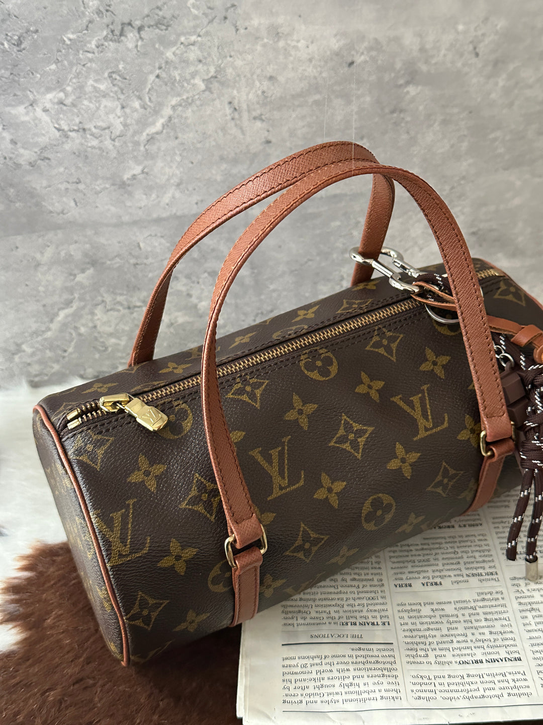 LOUIS VUITTON Monogram Papillon Small 🤎✨｜Iconic Monogram Canvas × Compact Barrel Silhouette × Convertible Crossbody Style
