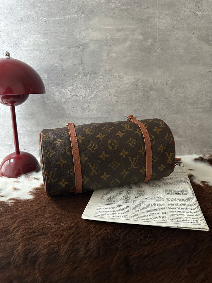 LOUIS VUITTON Monogram Papillon Small 🤎✨｜Iconic Monogram Canvas × Compact Barrel Silhouette × Convertible Crossbody Style