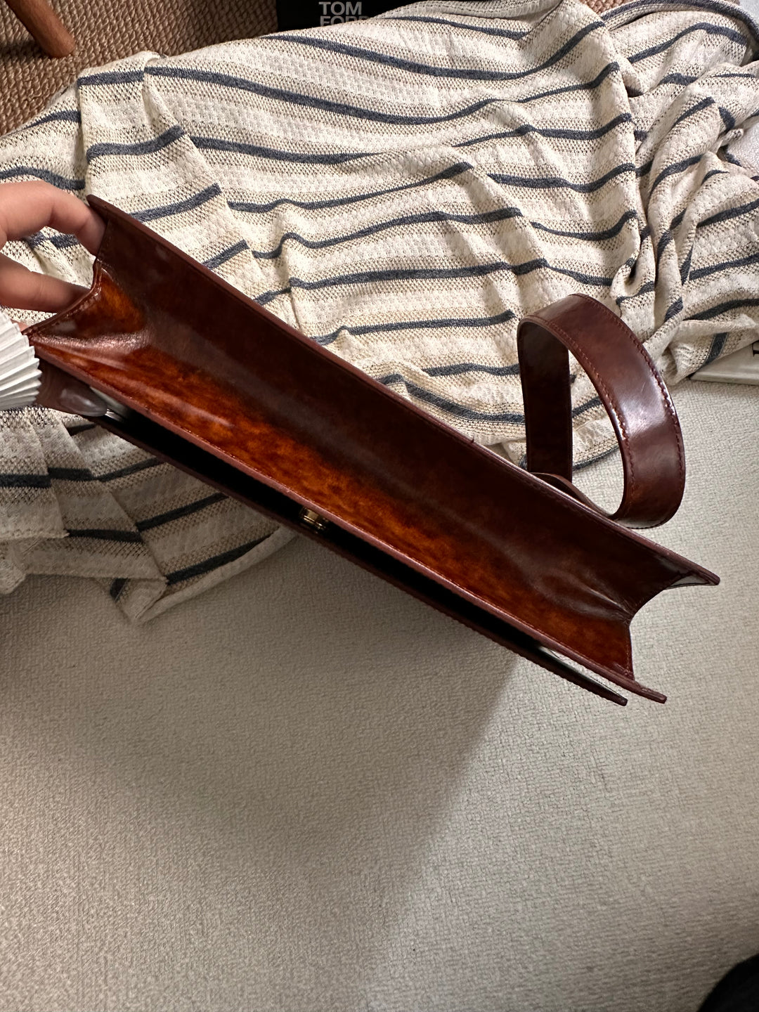 CELINE Silhouette Horse Carriage Hobo Box Bag 🤎