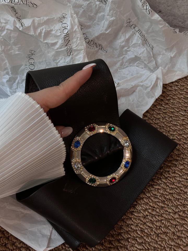 Dior Oblique Embroidery Small Cylinder Bag｜Vintage Round Pouch with Iconic Logo