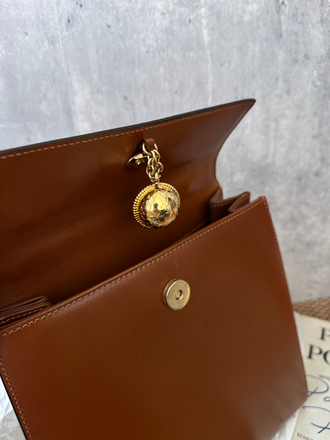 CELINE Starball Charm Kelly – Rare Caramel Beauty 🪐 Minimal, Elegant & Collectible
