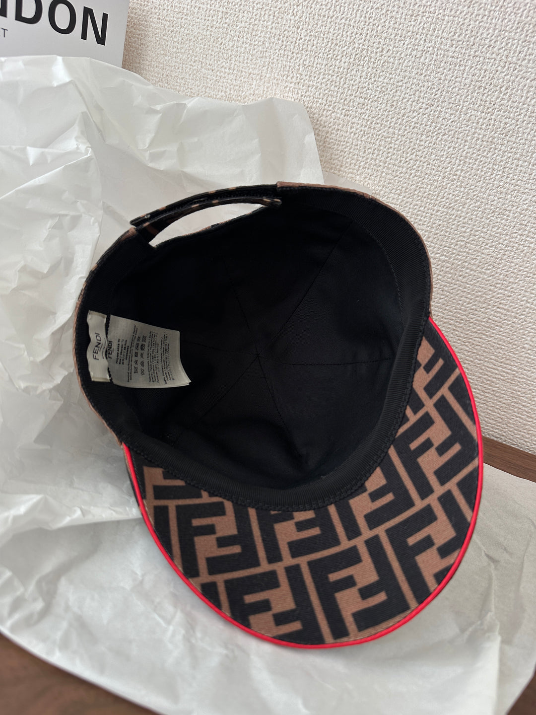 FENDI Zucca Monogram Baseball Cap 🧢🤎 Timeless Vintage Chic