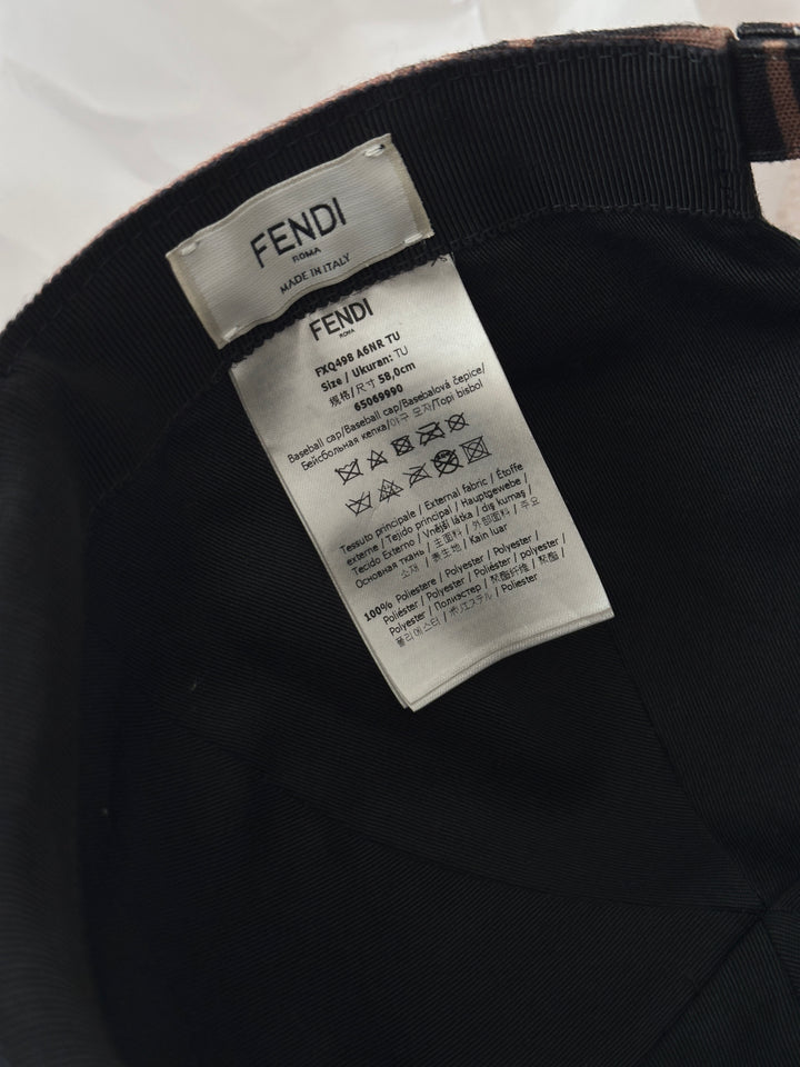 FENDI Zucca Monogram Baseball Cap 🧢🤎 Timeless Vintage Chic