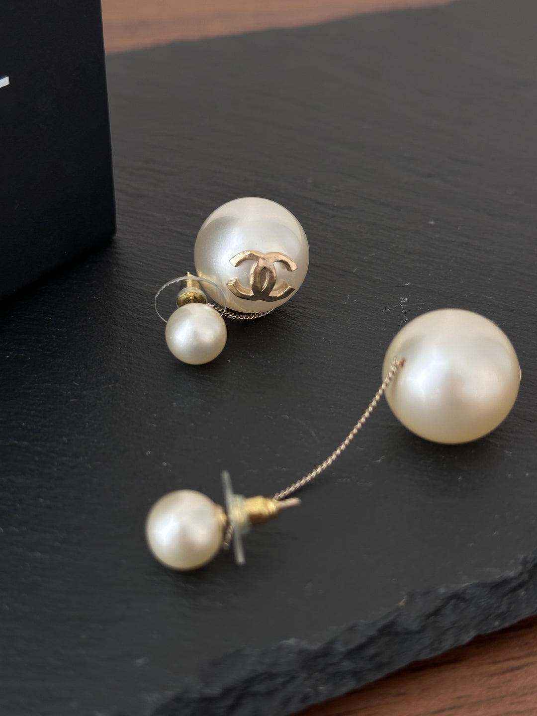 CHANEL CC Pearl Earrings 🤍✨ Iconic & Elegant