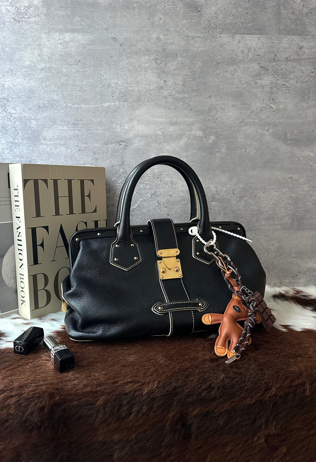 LOUIS VUITTON Suhali Doctor Bag 🖤✨｜Discontinued Luxury Leather Collection