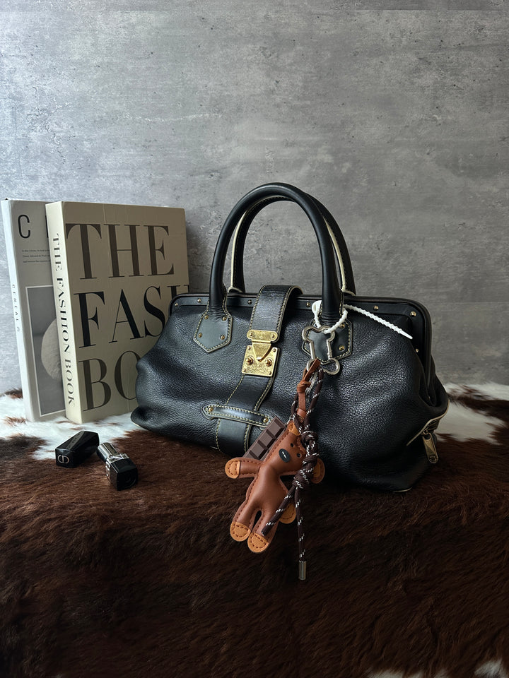 LOUIS VUITTON Suhali Doctor Bag 🖤✨｜Discontinued Luxury Leather Collection